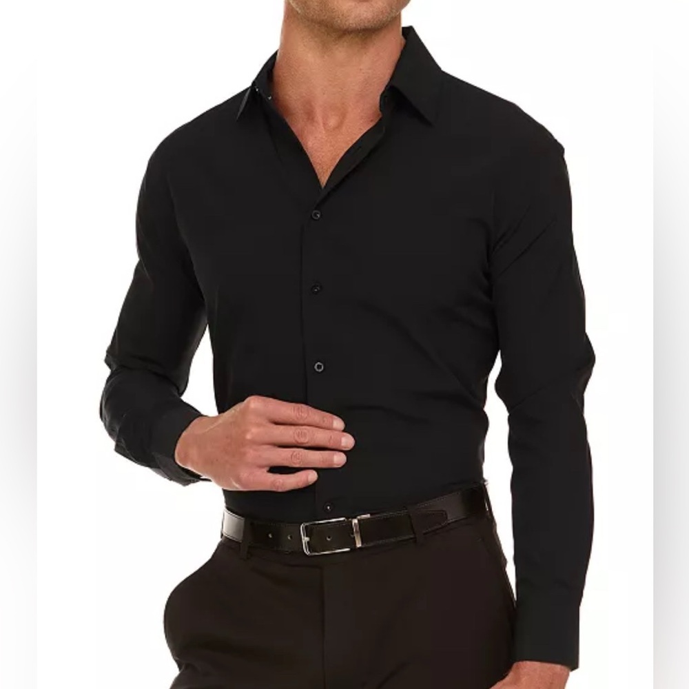 Nautica Men's Black Performance Slim Fit - 5 pack